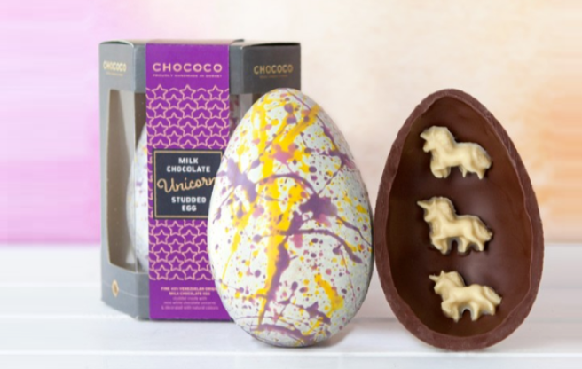 We all deserve a magical chocolate unicorn egg this Easter