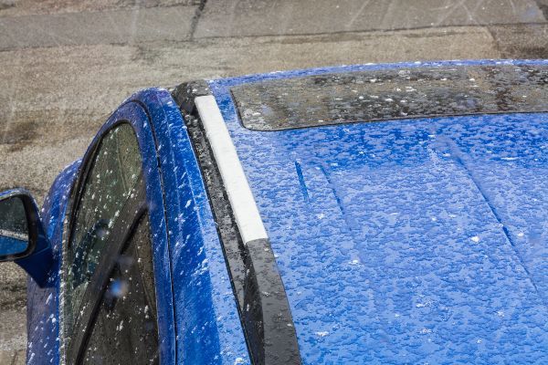 Careful: Drivers cautioned to be safe in possible hail this weekend