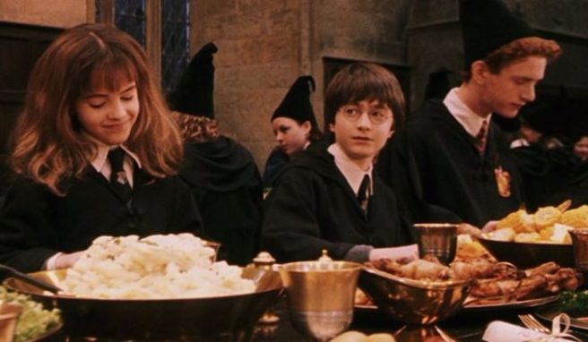 We can’t breathe! There is an actual Harry Potter PASTA restaurant
