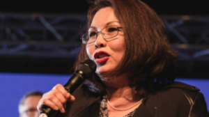 Tammy Duckworth becomes first US senator to give birth in office