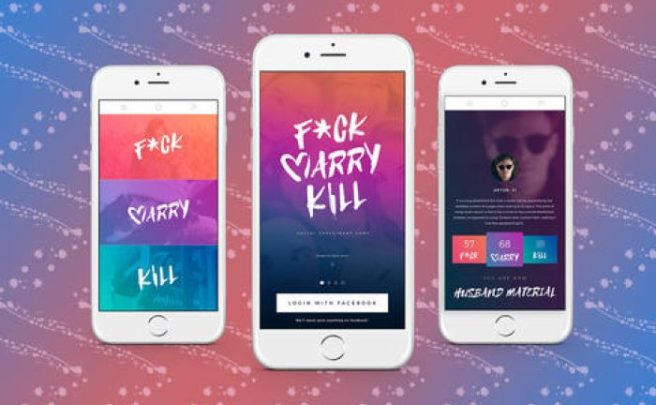 ‘F**k, Marry, Kill’ So, this new dating app is actually super aggressive