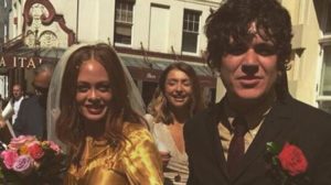 Frankie Cocozza just got married – and his gorgeous bride wore gold