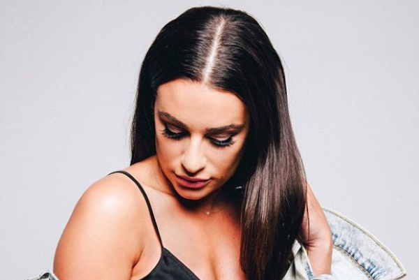 Lea Michele says she "blacked out" when her fiancé proposed