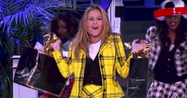 Alicia Silverstone steps into iconic Clueless oufit for Lip Sync Battle