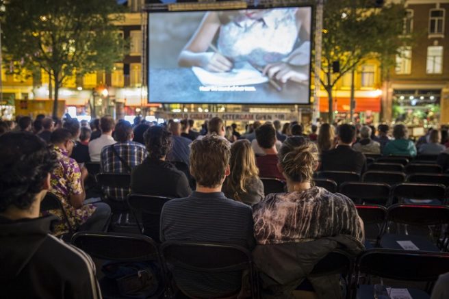 This outdoor cinema is screening Mrs Doubtfire for FREE