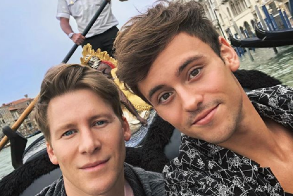 Tom Daley and Dustin Lance Black welcome their first child together