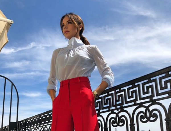 The Queen of fashion Victoria Beckham OWNS her sleeping son