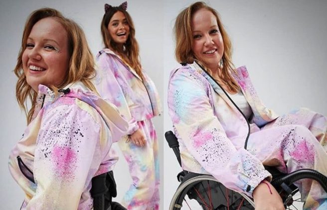 ASOS has launched this fab jumpsuit for wheelchair users