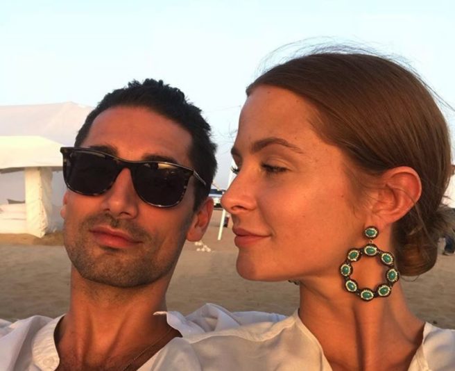 Millie Mackintosh is bohemian chic as she marries Hugo Taylor