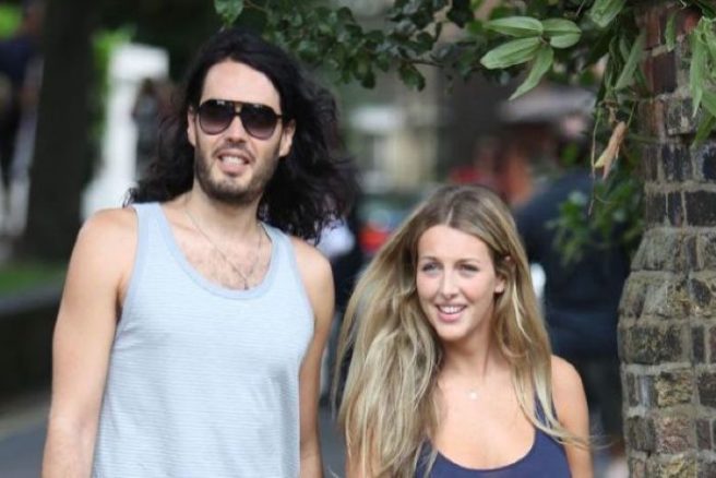 Russell Brand and wife Laura Gallacher welcome a baby girl