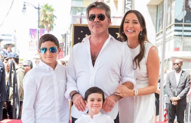 Simon Cowell officially has a star on the Hollywood Walk of Fame