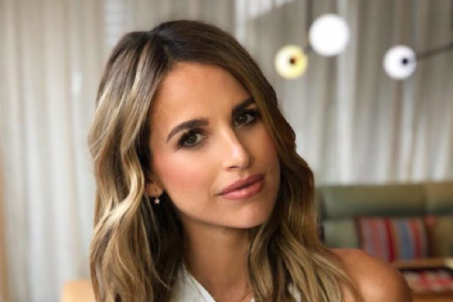 Sexy mama: This is where you can get Vogue Williams’ red floral dress