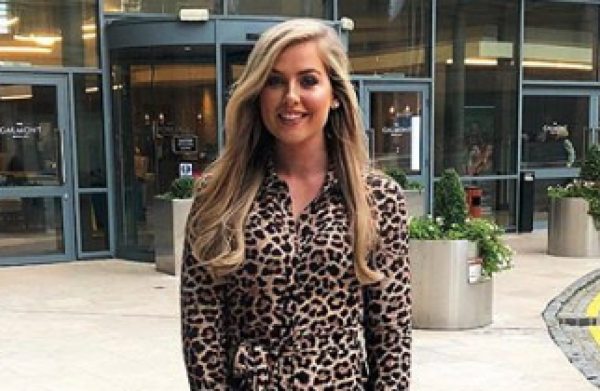 Fierce! Aimee Connolly’s Zara dress is our key style piece this season