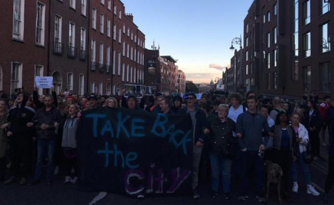 Activists arrested protesting soaring rents and vacant properties