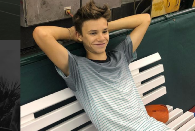 Romeo Beckham celebrates Sweet 16 with legendary godparent