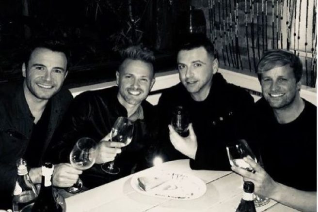 Did Westlife just reveal where their first comeback gig is on?