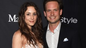 Congrats! Patrick Adams and Troain Bellisario welcome their first child