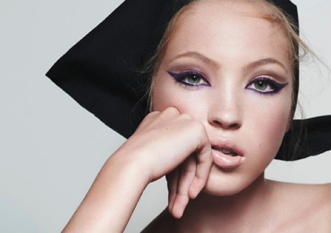 Kate Moss’ daughter Lila just got her first major beauty campaign
