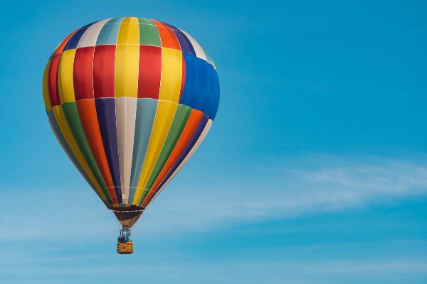 Up, up and away: Fancy going on a hot air balloon ride in Dublin?