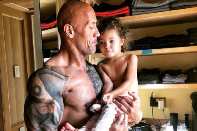 The Rock’s adorable picture of his daughter is MELTING hearts