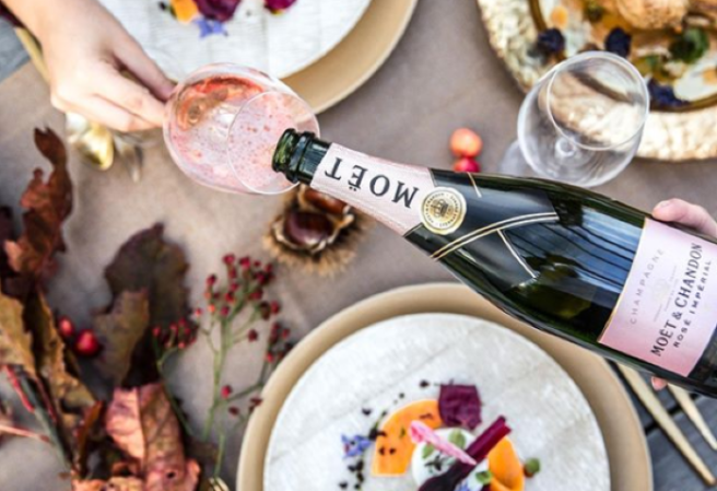 Bubbly at BTs: You can get personalised Moët in time for Xmas