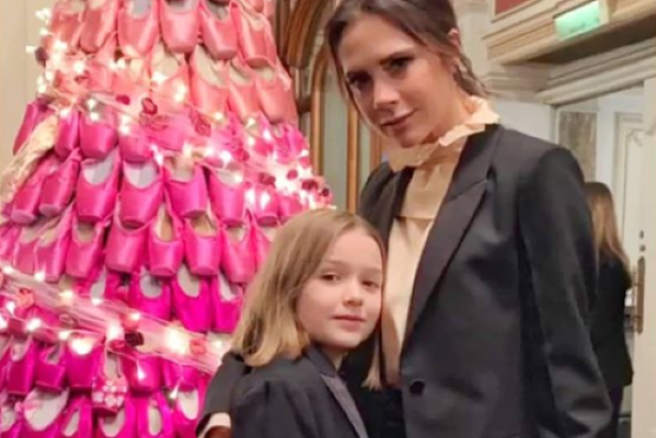 Victoria Beckham shares Harper’s hilarious Christmas card