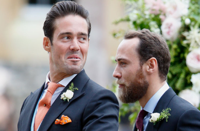 Spencer Matthews posts wedding snap with a famous face