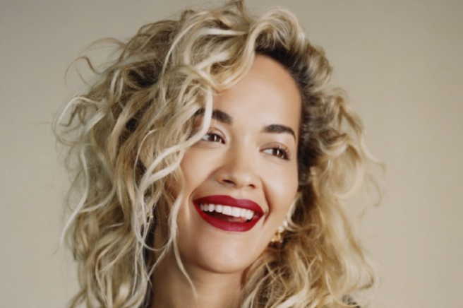 Rita Ora expertly laughs off dating former Spiderman Andrew Garfield