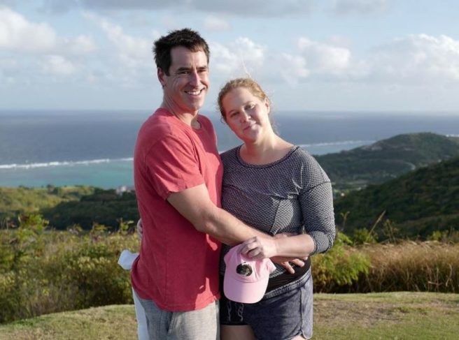 ‘Horrifying’: Amy Schumer posts snap of graphic baby cake
