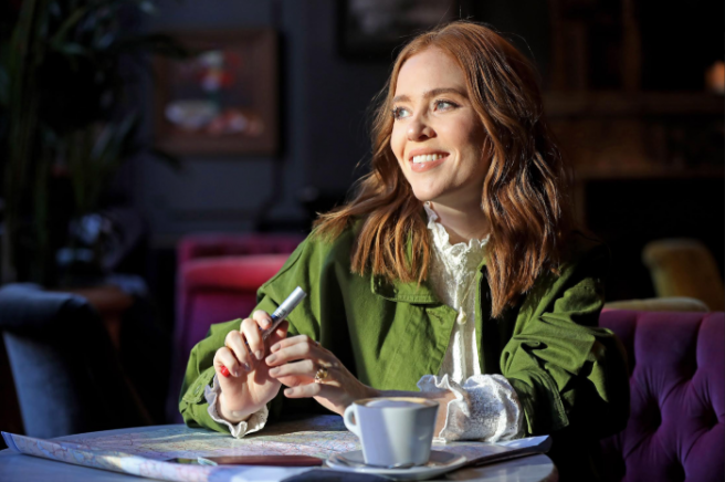 Stylist and radio host Angela Scanlon is as down-to-earth as ever