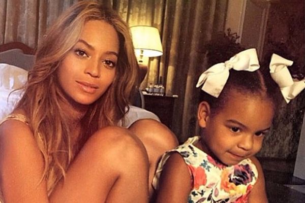 Identical: Beyonce posts the cutest side-by-side of her and Blue Ivy