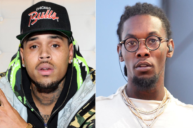 ‘F*ck you’ Chris Brown attacks Offset over 21 Savage meme