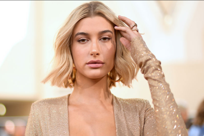 Babyfaced: Hailey Baldwin uses nappy rash cream to clear her skin