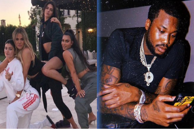 Meek Mill is straight-up LUSTING after this Kardashian sister’s body