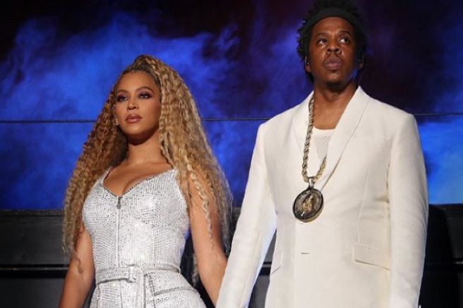 Beyoncé and Jay-Z pay tribute to Meghan Markle at Brit awards