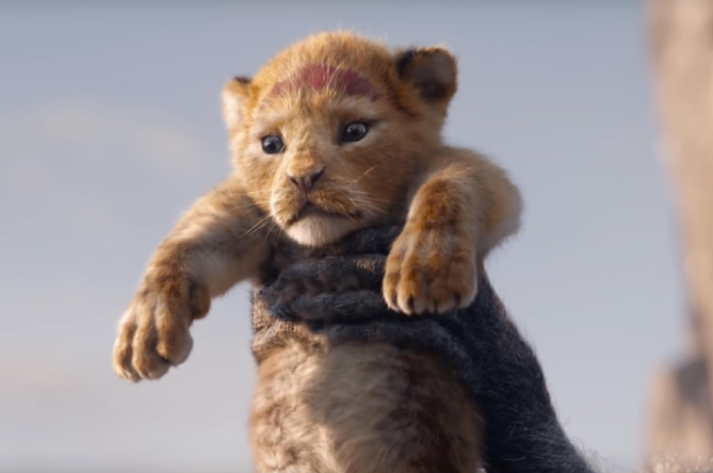 Disney debuts live-action Lion King footage with the mane man himself