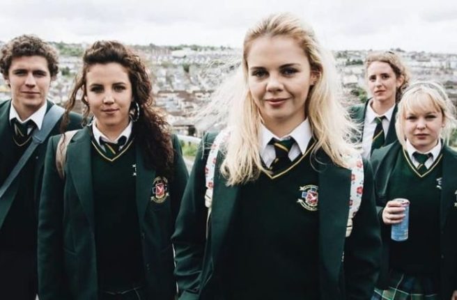 Yesss: Derry Girls cast hints that Erin and James fancy each other