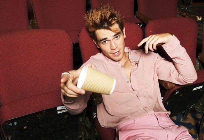 KJ Apa and co-star Britt Robertson spotted kissing at Comic-Con party