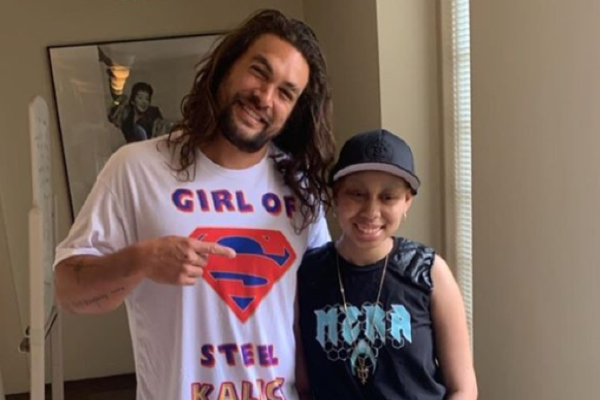 ‘I will do this for life:’ Jason Momoa hosts emotional Make A Wish day