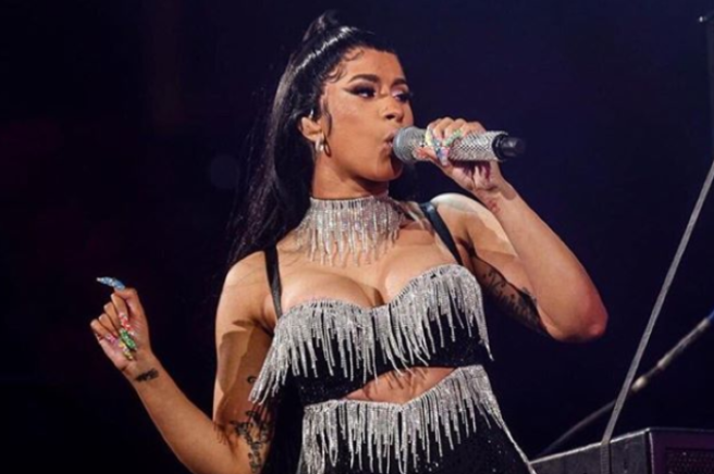 All eyes on Cardi B: The rapper wears lashes by THIS Irish brand
