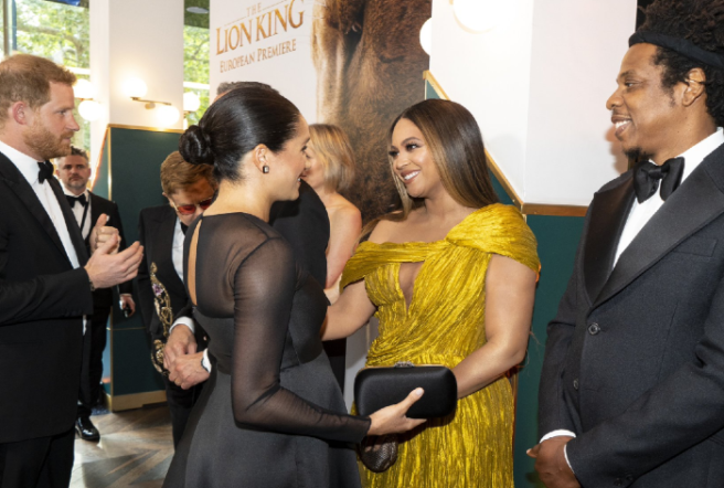Beyoncé and Meghan Markle hugged and the world has stopped