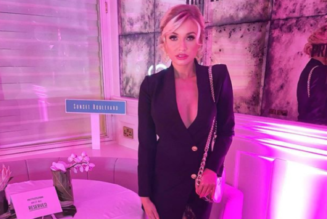 Amy Hart was frosty at Molly-Mae Hague’s PrettyLittleThing launch