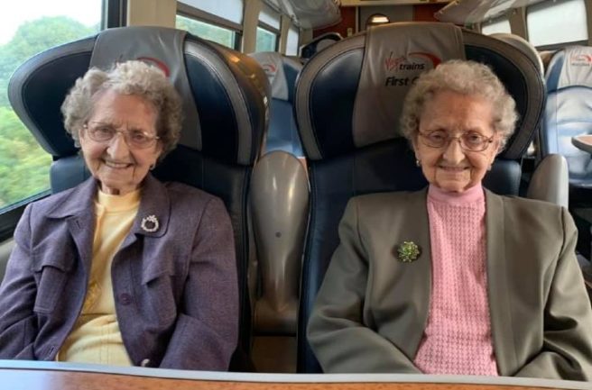 Lil and Doris: 95-year-old twins reveal the secret to living a long life