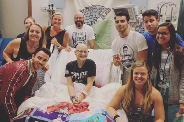 Jonas Brothers surprise teen fan undergoing chemotherapy