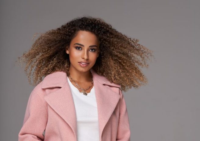 Amber Gill models Littlewoods Ireland’s latest Topshop edit