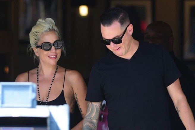 Lady Gaga and her new boyfriend were spotted at this rock concert