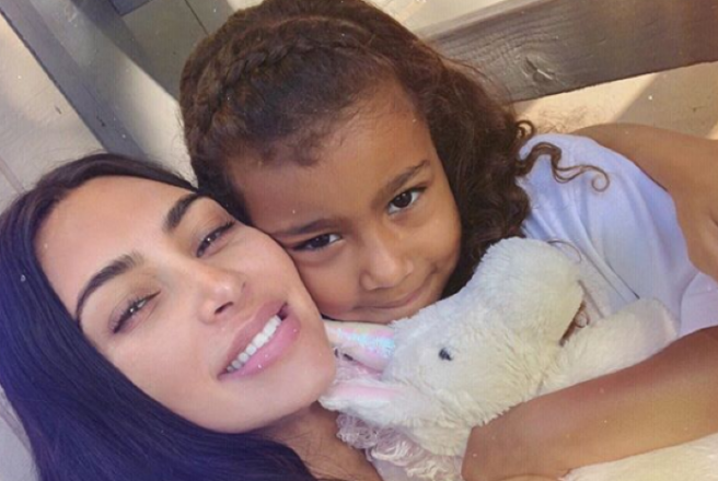 Kim Kardashian is under fire after North wears huge hoop earrings