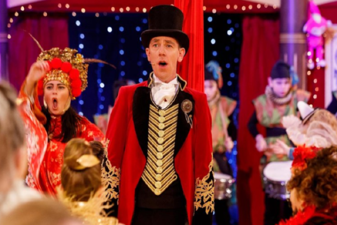 They’re giving away Toy Show tickets on tonight’s Late Late