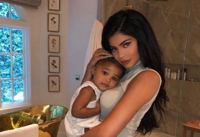 Kylie Jenner Got Stormi Webster a Mini Louis Vuitton-Covered Lamborghini  for Christmas