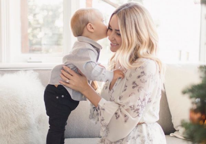 Lauren Conrad shares first photo of baby Charlie on Thanksgiving